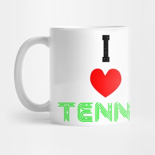 I LOVE TENNIS Mug